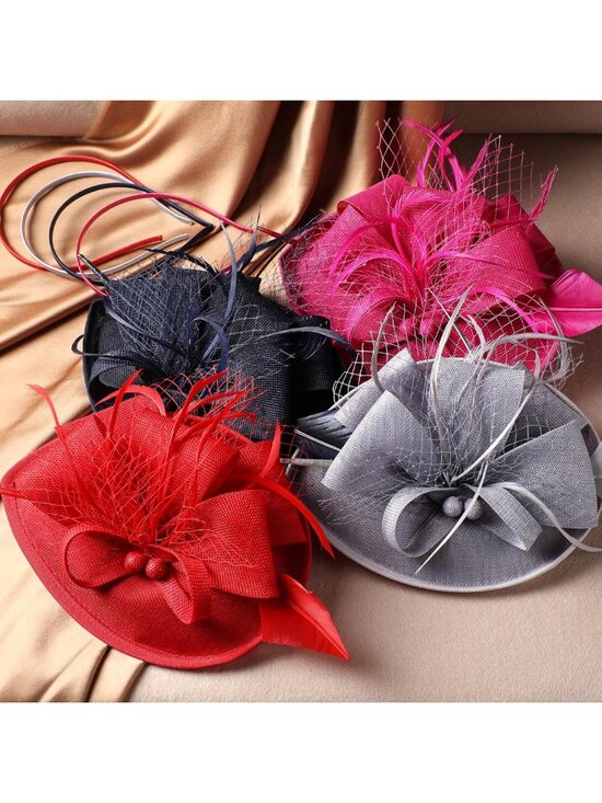 Vintage Kentucky Fascinator Hat for Women - Tea Party, Church, Derby Headband main image 6
